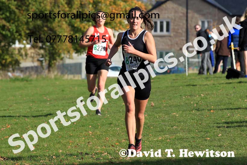Senior womens 2022 Northern Cross Country Relays, Graves Park, Sheffield. Photo: David T. Hewitson/Sports for All Pics